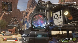 Apex LegendsDie Schadenswerte zeigen, wie geschwächt ein Feind ist. Landet ihr rote Treffer, wurde der Schild bereits kaputt geschossen.