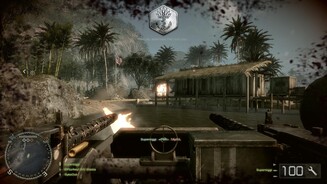 Bad Company 2: VietnamDas Patrouillenboot ist vorne und hinten mit MGs ausgestattet.