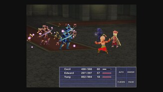 Final Fantasy IVMit dem Wiegenlied bringt unser Barde die feindlichen Soldaten zum Einschlafen.