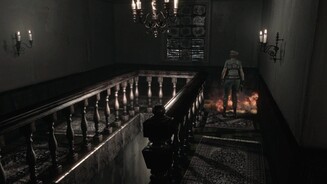 Resident Evil RemasteredBesiegte Zombies sollten wir tunlichst verbrennen, da sie sonst als gefährliche Crimson Heads zurückkehren.