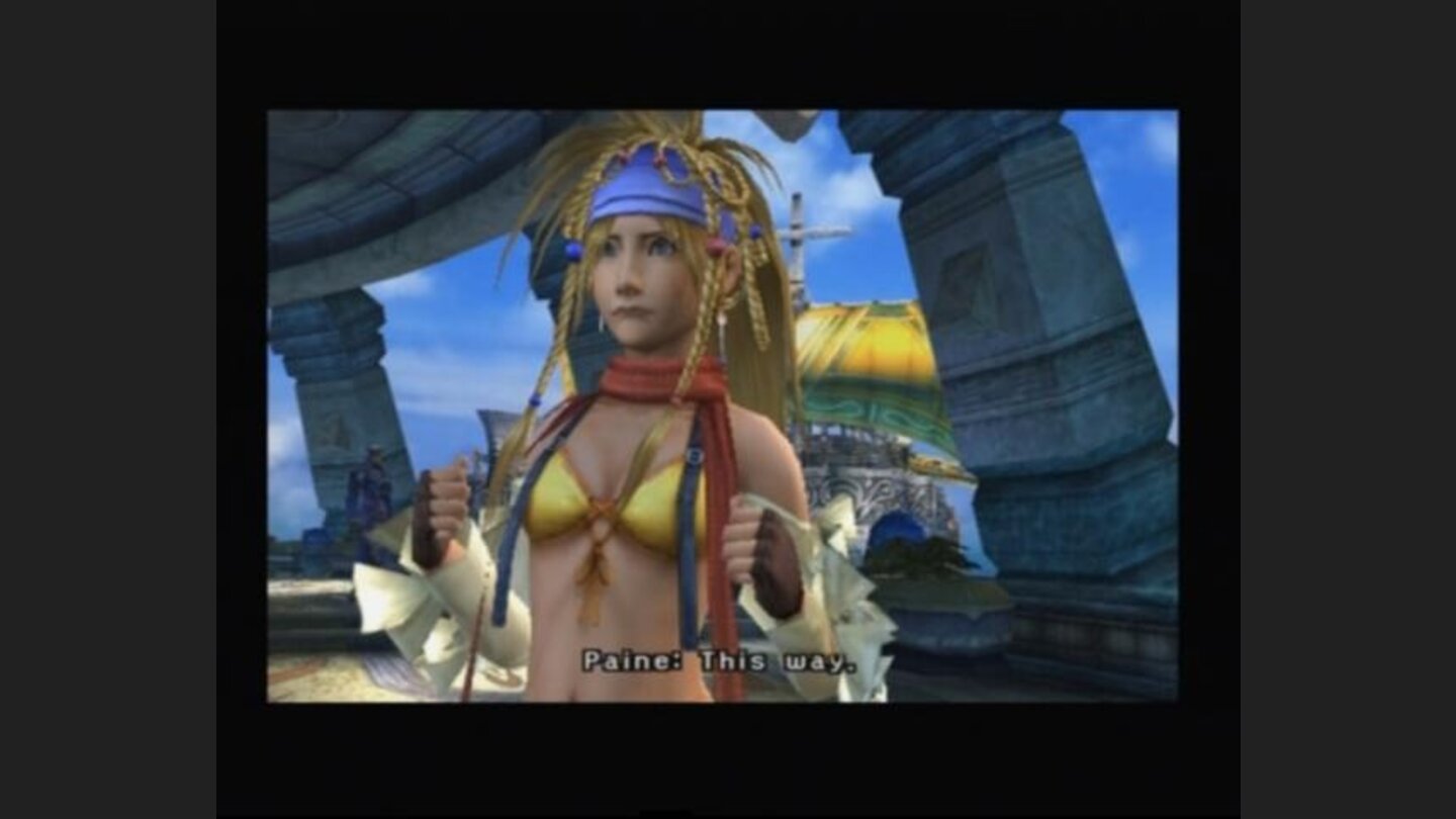 Rikku seems to have taken extra time to work on her expressions