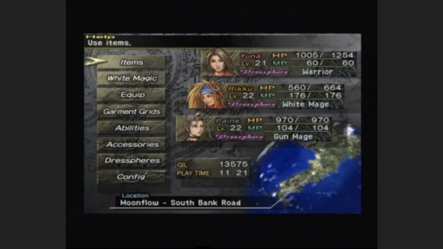 Ingame menu can be quite complex until you get a grip on the game a little