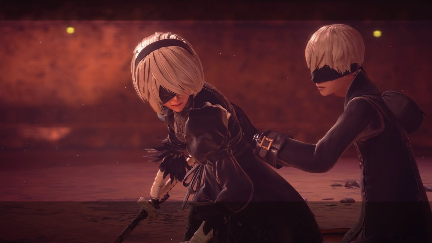 Nier: Automata
2B bekommt von 9S Unterstützung. Im Spiel wird der Junge von der KI gesteuert. Im zweiten Durchlauf übernehmen wir sogar seine Rolle.
