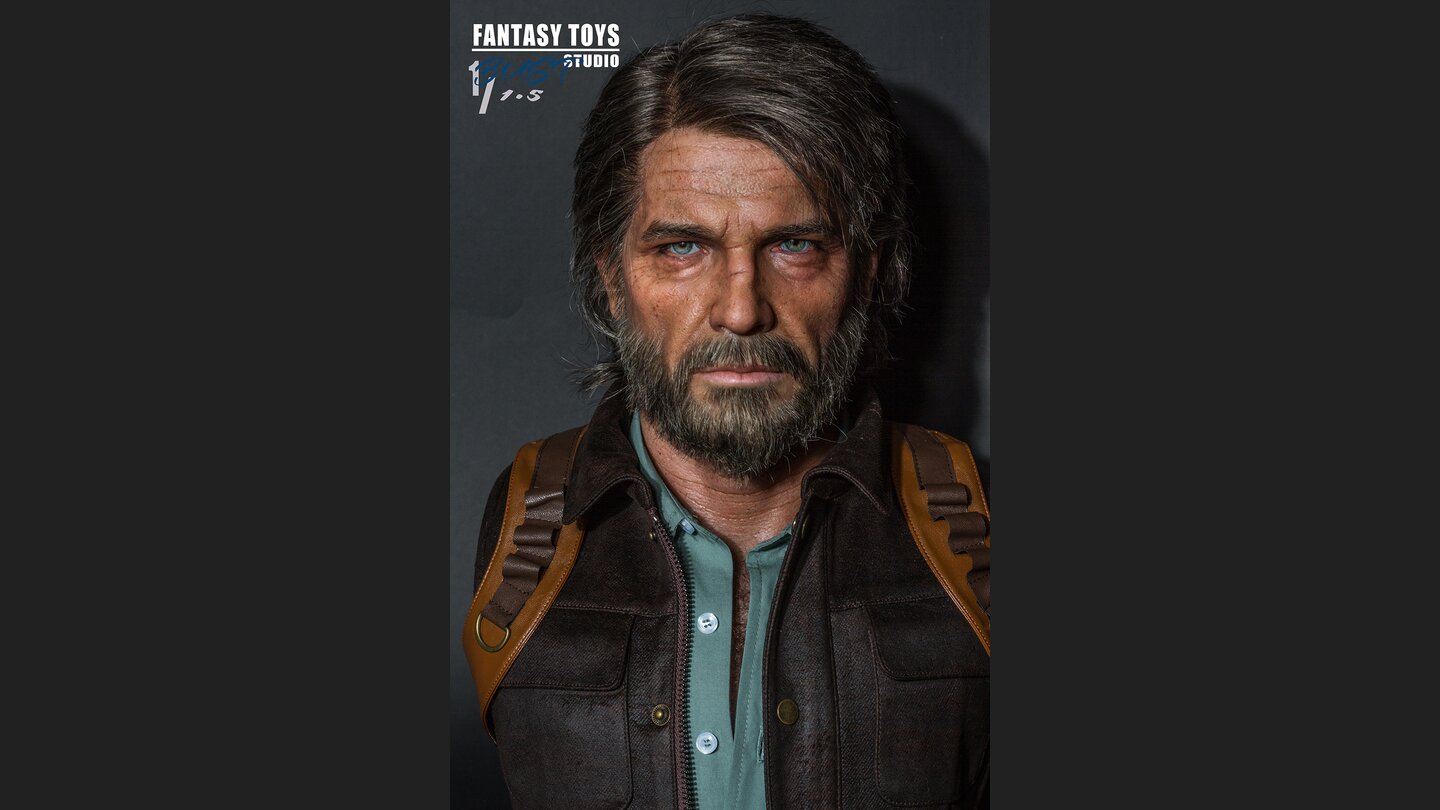 Real aussehende Büsten von Joel und Ellie aus The Last of Us 2.
