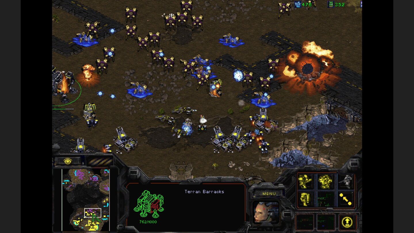 StarCraft HD - Vergleichsbilder