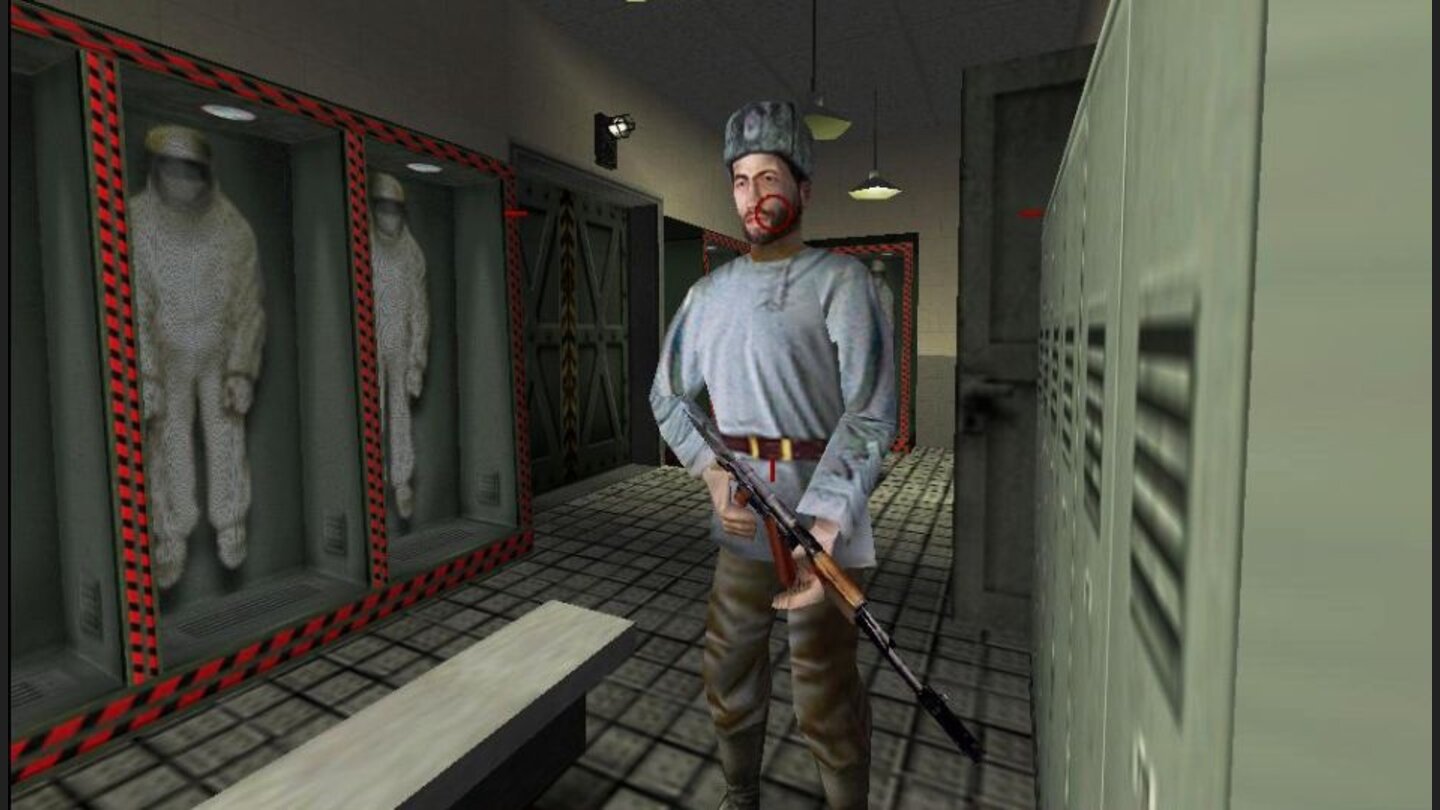 Tom Clancy’s Rainbow Six: Roque Spear (1999)Rogue Spear, der zweite Teil der Rainbow Six-Serie, kommt 1999 zuerst für den PC und später für die PlayStation, Dreamcast und den Game Boy Color auf den Markt. Der Taktik-Shooter behält das Spielprinzip des Vorgängers bei, verlegt die Handlung jedoch in das Gebiet der zerfallenden Sowjetunion. Im Multiplayer-Modus können wir im Deathmatch oder Team-Deatchmatch gegeneinander gegen andere Spieler oder Clans antreten. Die Erweiterungen Urban Operations von 2000 und Black Thorn von 2001 bieten neue Einsätze und Missionen aus dem ersten Serienteil, während Covert Ops Essentials von 2000 die theoretische und praktische Ausbildung von SWAT-Teams simuliert.