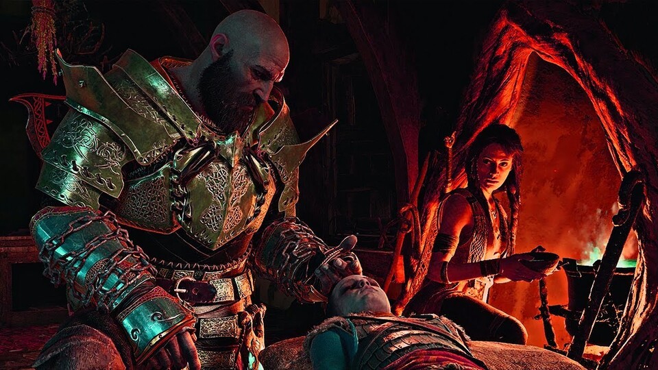 Freya besitzt auch heilende Fähigkeiten in God of War.