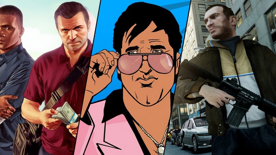 Wir ranken alle Spiele der GTA-Reihe.