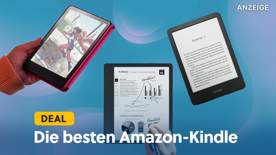 So gut wie alle E-Reader von Amazon bekommt ihr bei den Frühlingsangeboten mit dicken Rabatten.