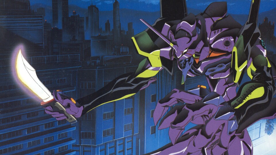 zum Beispiel die Mecha aus Neon Genesis Evangelion. 