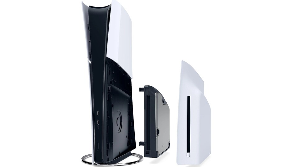 Prinzipiell kann man die PS5 Slim auch in der Digital Edition kaufen und später mit einem Disc-Laufwerk aufrüsten. Bei einem so günstigen Preis ist es aber sinnvoll, direkt zur Disc Edition zu greifen.