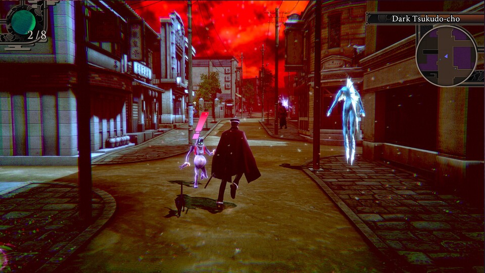 Raidou Remastered: In den Straßen der japanischen Hauptstadt trefft ihr auf zahlreiche Dämonen.